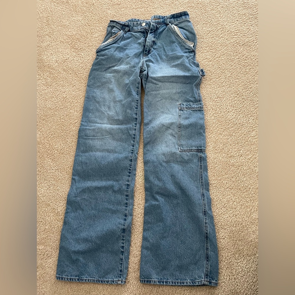 H&M carpenter jeans size 4